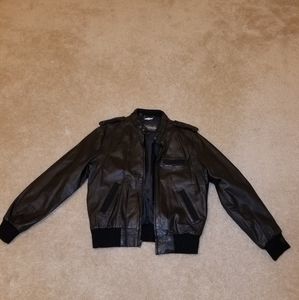 Members Only Black Leather Jacket